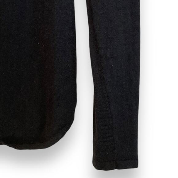 Womens J.Jill Black Soft Merino Wool Untuck Stretch Pullover Sweater Size XS - Picture 12 of 15